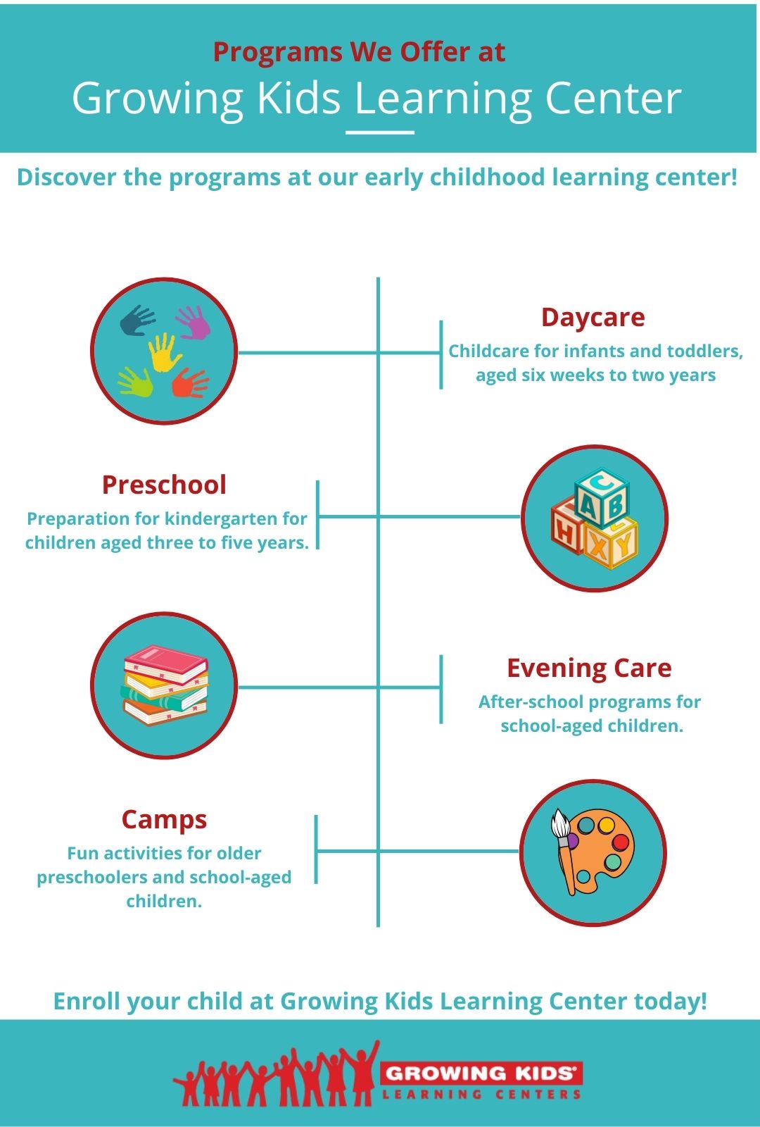 Programs we offer infographic